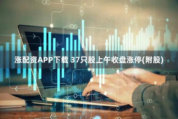 涨配资APP下载 37只股上午收盘涨停(附股)